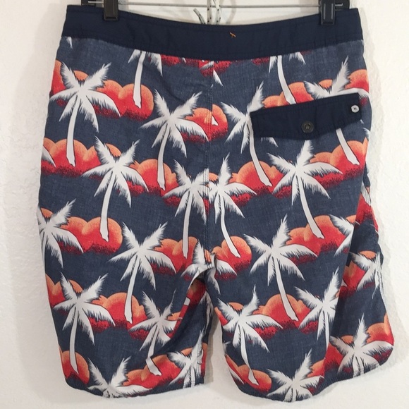 Rip Curl Men’s Swim Boardshorts Tropical Palm Tree - Picture 4 of 8